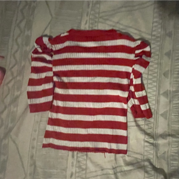 Red and white Zara top - Picture 3 of 3